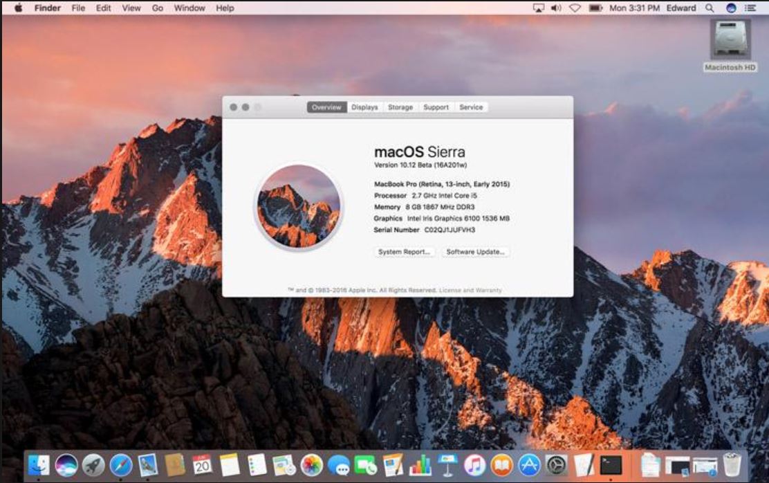 Mac sierra 10.12.6 diret download link download