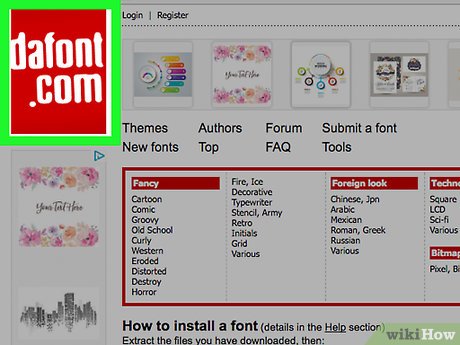 How to download fonts from dafont to mac